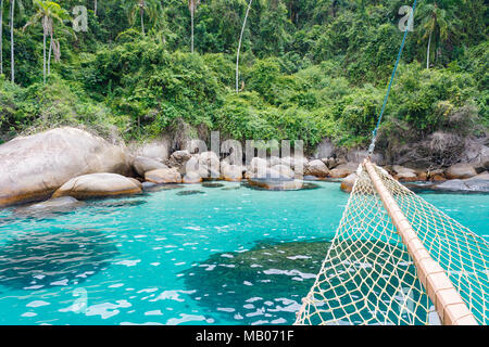 Lagoa Azul, Blauer See, Paraty, RJ, Brasil Stockfoto