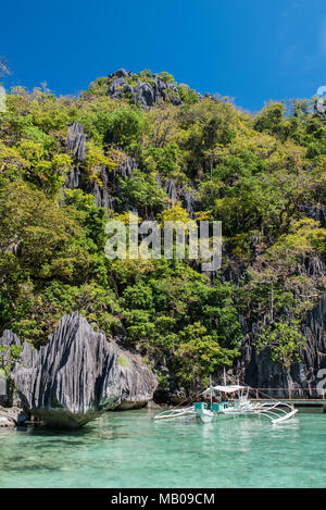 Landschaften aus Philippinen - Coron, Busuanga Bucht Foto: Alessandro Bosio Stockfoto