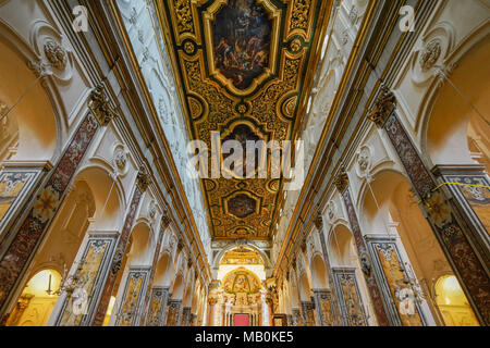 Apostel hl. Andreas Dom in Florenz, der Piazza del Duomo, Amalfi, Kampanien, Italien Stockfoto