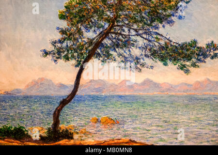 Bild mit dem Titel Antibes von Claude Monet datiert 1888 Stockfoto