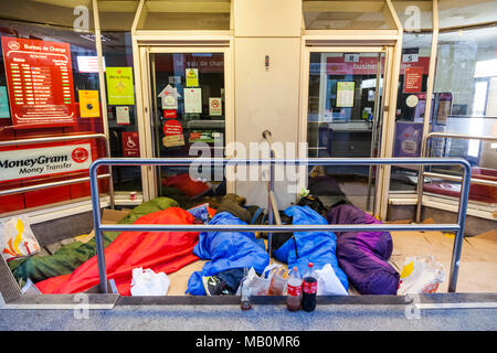 England, London, Soho, grobe Schwellen Stockfoto