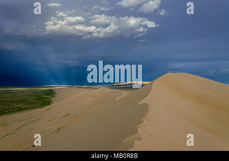 Sunryas an der Gurvansaikhan National Park, Wüste Gobi, Mongolei Stockfoto