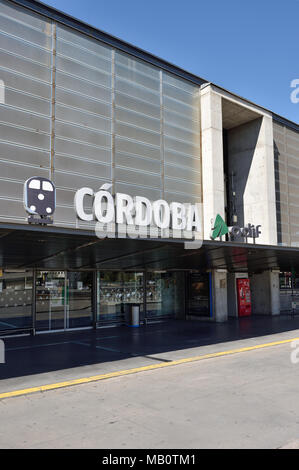 Bahnhof, Cordoba Spanien Stockfoto