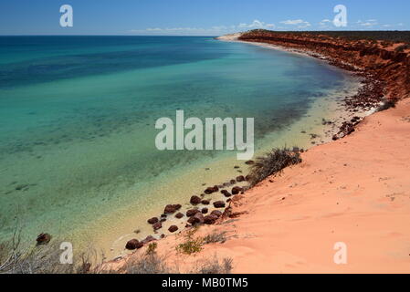 Flasche Bay. Francois Peron National Park. Shark Bay. Western Australia Stockfoto