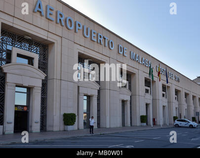 Malaga-Costa del Sol Flughafen, Malaga, Spanien Stockfoto