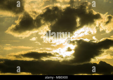Sky vor dem Sonnenuntergang Stockfoto