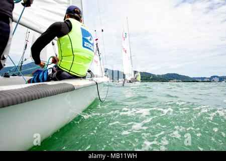 ISAF, die aufstrebenden Nationen Programm, Langkawi, Malaysia. Stockfoto