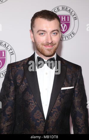 Die Stimme von Gesundheit Institut 15. jährlichen Gal statt in der Alice Tully Hall im Lincoln Center mit: Sam Smith Wo: New York, New York, United States Wenn: 06 Mar 2018 Credit: Derrick Salters/WENN.com Stockfoto