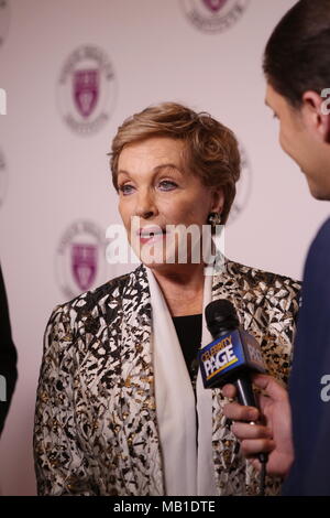 Die Stimme von Gesundheit Institut 15. jährlichen Gal statt in der Alice Tully Hall im Lincoln Center Mit: Julie Andrews, Wo: New York, New York, United States Wenn: 06 Mar 2018 Credit: Derrick Salters/WENN.com Stockfoto