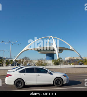 Das Thema Gebäude, LAX, Los Angeles Airport, Kalifornien, USA Stockfoto