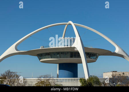 Das Thema Gebäude, LAX, Los Angeles Airport, Kalifornien, USA Stockfoto