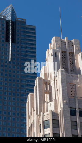 Der Titel garantieren und Trust Company Building, Pershing Square, Downtown Los Angeles, Kalifornien, USA Stockfoto