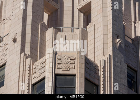 Der Titel garantieren und Trust Company Building, Pershing Square, Downtown Los Angeles, Kalifornien, USA Stockfoto