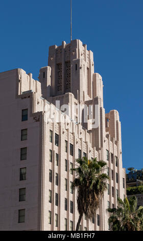 Der Titel garantieren und Trust Company Building, Pershing Square, Downtown Los Angeles, Kalifornien, USA Stockfoto