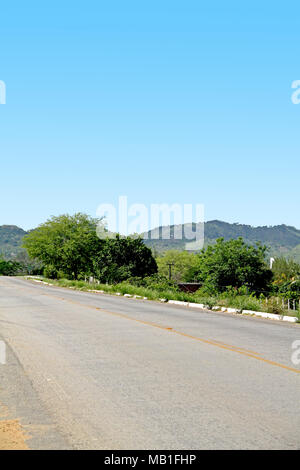 Straße, Belém, Paraíba, Brasilien Stockfoto