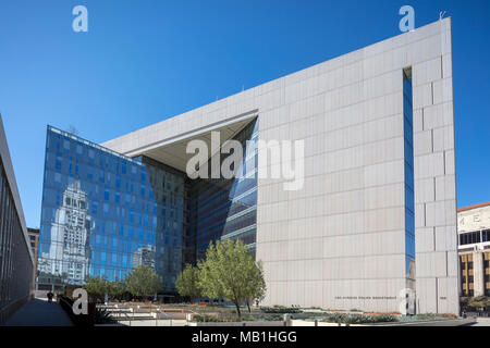 LAPD Polizei Verwaltungsgebäude (2009), Downtown Los Angeles, Kalifornien, USA Stockfoto