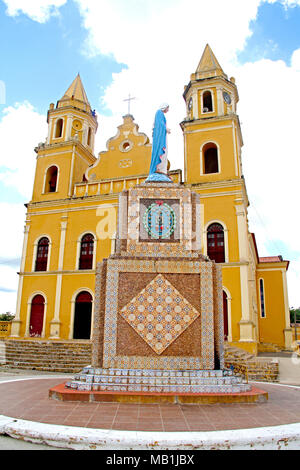 Igreja Nossa Senhora do Livramento, Bananeiras, Paraiba, Brasilien Stockfoto