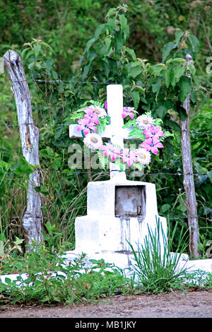 Straße PB-073, Paraíba, Brasilien Stockfoto