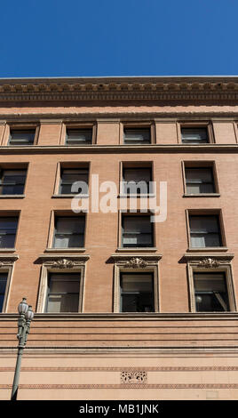 Fassade der Douglas Gebäude, 257 S Frühling St, Los Angeles, CA 90012, USA Stockfoto