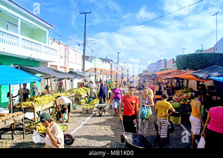 Freier Markt, Belém, Paraíba, Brasilien Stockfoto