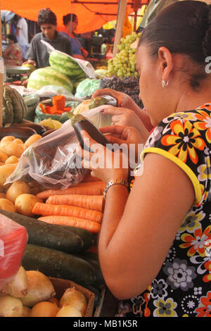 Freier Markt, Belem, Paraíba, Brasilien Stockfoto