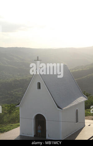 Kapelle, religiöse, Luftaufnahme, Guarabira, Paraiba, Brasilien Stockfoto