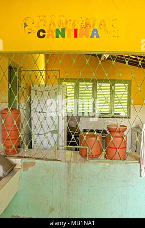 Öffentliche Schule, Distrito Rua Nova, Belém, Paraíba, Brasilien Stockfoto