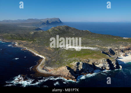 Kap der guten Hoffnung, Kap-Halbinsel, Cape Town, South Africa - Antenne Stockfoto