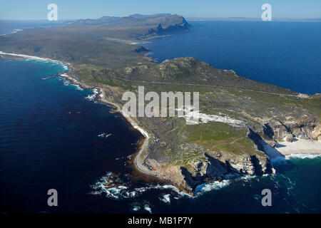 Kap der guten Hoffnung, Kap-Halbinsel, Cape Town, South Africa - Antenne Stockfoto