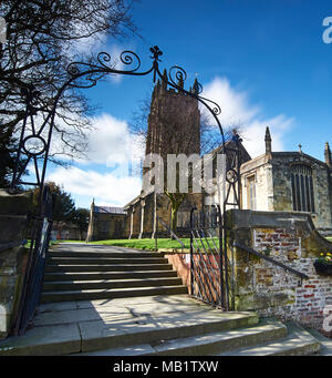 All Saints Church, Driffield im East Riding von Yorkshire, England, UK. Stockfoto