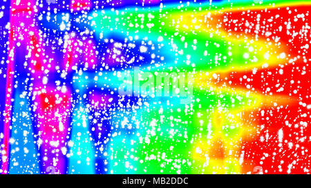 Eine abstrakte psychedelischen Regenbogenfarben Hintergrundbild. Stockfoto