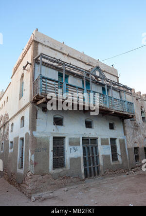 Ehemaligen Osmanischen Reiches Haus, Nordwest Provinz, Berbera, Somaliland Stockfoto