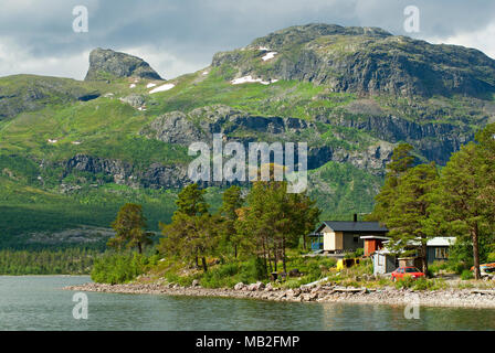 Stora Sjofallet Nationalpark, Norrbotten County, Schweden Stockfoto