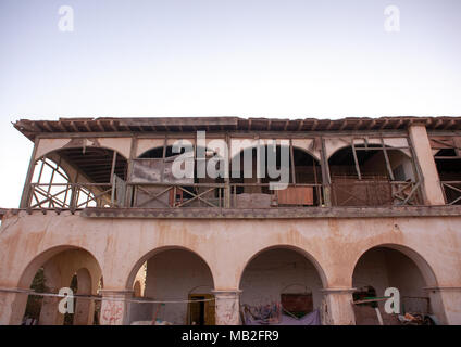 Ehemaligen Osmanischen Reiches Haus, Nordwest Provinz, Berbera, Somaliland Stockfoto