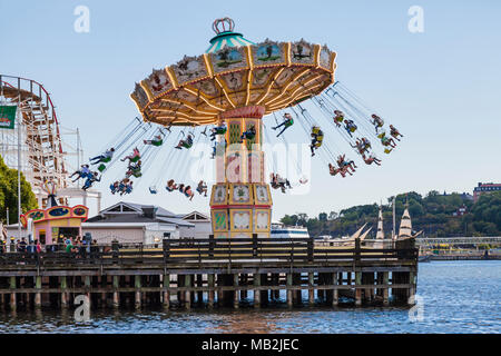 Gröna Lund, Stockholm Stockfoto