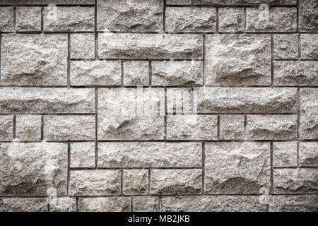 Granit Textur Hintergrund, Stein block Wand. Stockfoto