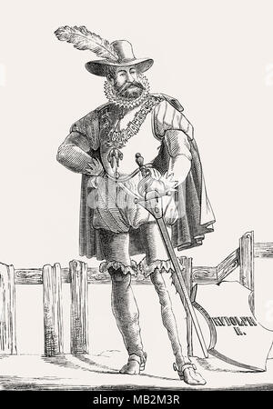 Rudolf II., Kaiser des Heiligen Römischen Reiches von 1576 bis 1612 Stockfoto