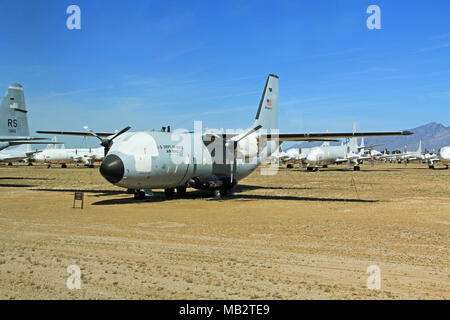 C-27 Spartan Ebene im Pima Air und Space Museum Stockfoto