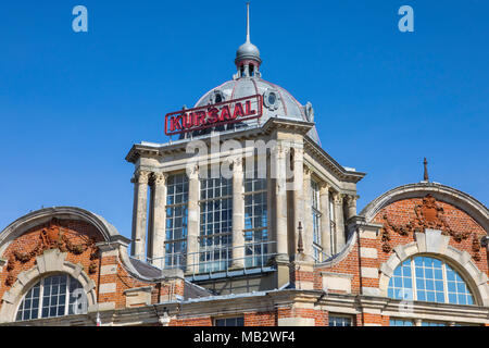 Ein Blick auf die historische Kursaal befindet sich in Southend-on-Sea, Essex, Großbritannien. Es öffnete im Jahr 1901 als Teil eines der weltweit ersten Vergnügungsparks. Stockfoto