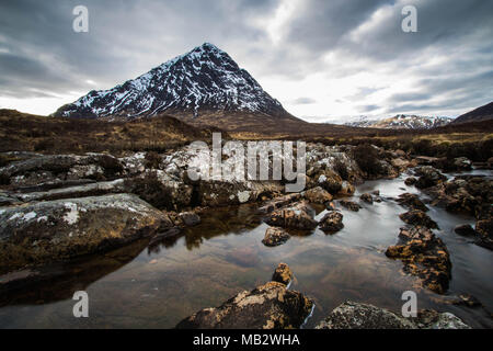 Buachaille Etive Mor Stockfoto