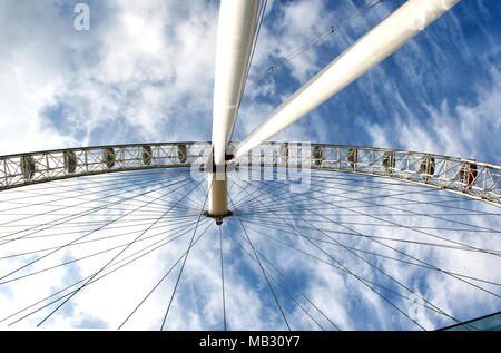 Das London Eye Stockfoto