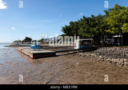 Ein R44 Raven-1 Helecopter, durch gbr Hubschrauber betrieben, Cairns, Queensland, Australien Stockfoto