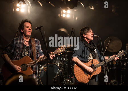 Die US-amerikanische Musiker und Sänger Eric Martin, Mr. Big live in der schüür Luzern, Schweiz Stockfoto