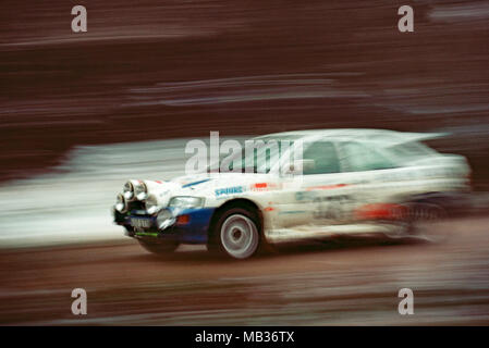 Escort Cosworth Rally Car Stockfoto