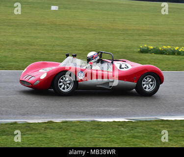 Simon Ashworth, Marina Rolls Royce, Gurney Schale, Sport GT's, 76 Mitglieder treffen, England, Goodwood, März 2018, Sussex, Autosport, Autos, Stromkreis rac Stockfoto