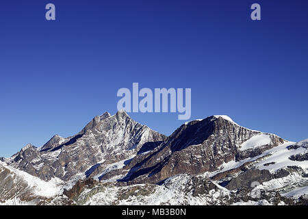 Zermatt Gletscher Seilbahn Stockfoto