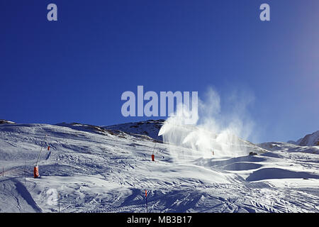 Zermatt Alpine sSki Resort Stockfoto