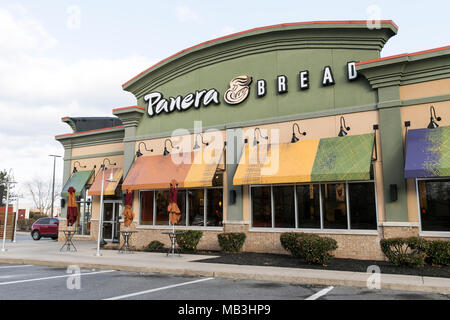 Ein Panera Bread zwangloses Restaurant Lage in Hagerstown, Maryland am 5. April 2018. Stockfoto