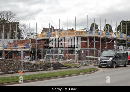 Eine der 20 Bilder in diesem kurzen Satz zu verschiedenen Retail-, Privat- und NHS Eigenschaften in der Shrewsbury Bereich. Haus in Shrewsbury. Stockfoto