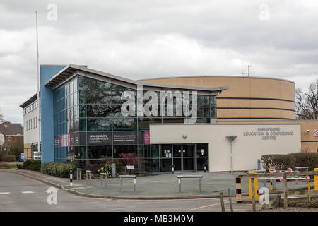 (20) Bilder in diesem kurz eingestellt. Der Shropshire Bildungs- und Tagungszentrum ist hier gesehen. Stockfoto